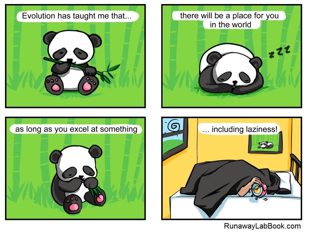 Survival of the&nbsp;laziest